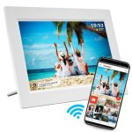 Cornice digitale DENVER PFF-1015WHITE schermo táctile IPS 10" Wi-Fi 16 GB bianca