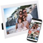 Cornice digitale DENVER PFF-1503 Bianco 15,6 IPS Wi-Fi 16GB MicroSD