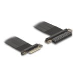 Adaptateur Delock 81497 PCIe Riser Câble Flexible 30 cm Noir