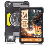 Tablet Cubot Tab KingKong S WiFi + 4G 10,1" 6GB 256GB Negra