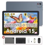 Tablet Cubot Tab 65 WiFi 10,1" 4GB 128GB Gris con Teclado