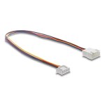 Cable extensión ventilador Delock 90868 4 pines 30 cm PVC multicolor