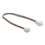 Cable extensión ventilador Delock 90871 4 pines 30 cm multicolor