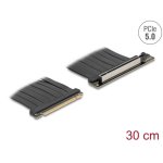 Cable Delock 81593 PCIe 5.0 x16 30 cm noir pour PC