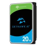 Disco Duro Seagate SkyHawk AI ST20000VE004 20TB HDD 7200rpm SATA III Vigilância IA