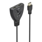 Commutateur HDMI Hama 00205323 2x1 Ultra HD 4K 60Hz Plug and Play