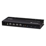 Switch KVM Aten CS784H HDMI 4K 4 Ports USB Audio Hub