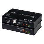 Extensor KVM Aten CE801 HDMI USB True 4K hasta 100 m Cat 6 montaje en rack