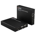 Extender KVM Lindy 39320 HDMI USB Cat6 150 m Nero Metallo