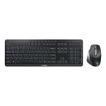 Tastiera CHERRY Stream Desktop Ultimate wireless retroilluminata con mouse QWERTY