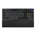 Teclado ASUS ROG Azoth 96 HE magnético Hall Effect QWERTZ RGB inalámbrico y OLED