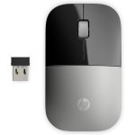Ratón HP Z3700 sem fios RF 1200 DPI prata design ambidestro ultrafino
