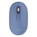 Ratón Trust Seron Slim Multi RF Bluetooth 3200DPI Azul Clic Silencioso