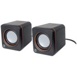Altavoces Manhattan Compacts USB 6 W jack 3,5 mm stéréo portable