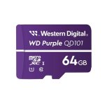 Cartao de memoria WD Purple SC QD101 64GB microSDXC Classe 10 U1 roxo