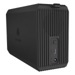 Box esterno Icy Box IB-RD3720-CU3 2x2.5/3.5 pollici Alluminio Nero RAID USB-C Ventola