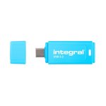Clé USB Integral Neon-C 128GB USB-C 150MB/s Noir