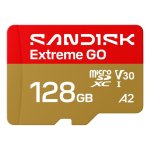 Cartão de memória SanDisk Extreme GO 128GB microSDXC UHS-I 240MB/s resistente