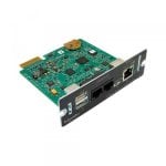 Carte de gestion réseau APC AP9641 SmartSlot 1GbE avec surveillance environnementale