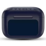 Auriculaires Red Bull Racing RDBTWSLED sans fil Bluetooth avec Réduction de Bruit, 4 micros et écran LED, bleu foncé