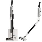 Aspirateur sans Fil EZIclean Cyclomax R15 Station 250W 30min HEPA 0,15L Noir Blanc