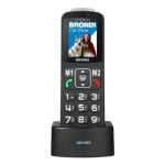 Téléphone mobile Brondi Amico Flash Dual SIM Bluetooth 2 pouces Noir