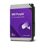 Disque Dur WD Purple WD34PURZ 3TB HDD 5400rpm SATA III Surveillance