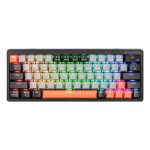 Clavier Tracer TRAKLA47297 mini sans fil et filaire mécanique RGB QWERTY gris
