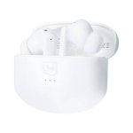 Écouteurs 3MK LifePods sans fil Bluetooth 5.3 avec Réduction de Bruit ANC Blancs