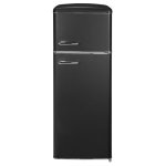 Frigorífico Dos Puertas Exquisit RKGC270-45-H-160E Defrost 146,5cm 206L E Negro Mate