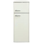 Frigorífico Dos Puertas Exquisit RKGC270-45-H-160E Defrost 146,5cm 206L E Blanco Retro
