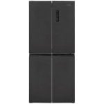 Frigorífico Americano Exquisit MD365-125-040D No Frost 180cm 362L D Antracita Display Digital