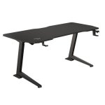 Mesa Gaming REKT 140 cm Fibre de carbone Hauteur réglable Motorisée