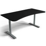 Mesa Gaming Arozzi XXL 160cm Altezza regolabile Gestione cavi Fibra di legno Tappetino mouse