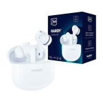 Auriculaires 3MK Hardy LifePods Pro sans fil Bluetooth 5.3 ANC Blancs