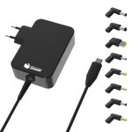 Caricatore Universale 90W USB-C 8 Adattatori per Portatile PcCom Essential