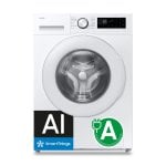 Máquina de Lavar Roupa Samsung WW80FG5L32TEEC 8 kg 1200 rpm A Branco WiFi IA