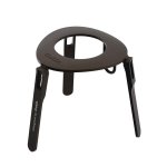 Soporte plegable Outin OU011 aluminio negro ultraligero para cafeteras portátiles