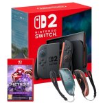 Nintendo Switch 2 7.9" FullHD Azul/Rojo + Metroid Prime 4: Beyond + Adaptador Blade Gaming Mouse