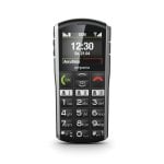 Móvil básico Emporia Simplicity Negro Plata 2" Bluetooth IP54 batería 1200 mAh