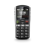 Telefono base Emporia Simplicity Nero Argento 2" Bluetooth IP54 batteria 1200 mAh