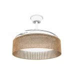 Ventilador de techo Mellerware Brizy Bright Rattan 106 cm LED 6 velocidades