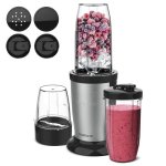 Batidora Taurus Shake & Go 800W con vasos portátiles y picador