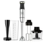 Batidora Taurus Bapi 1500 Luxe XL 1500W 20 velocidades Turbo Acero Inoxidable