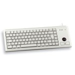 Teclado CHERRY G84-4400 AZERTY com trackball integrado cinzento