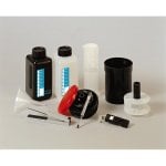 Kit Kaiser Fototechnik 4299 schwarz weiss kompakt fuer Kamera