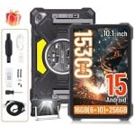 Tablet Cubot Tab KingKong S 4G 10,1" 256GB 6GB Nero Display IPS