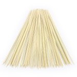 Varilla de madera MonsterShop 30 cm bambú para algodón de azúcar pack 600 unidades