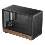 Torre DeepCool CH260 WOOD Micro ATX Negro Madera Vidrio Templado Gaming