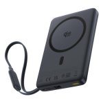 Bateria externa Baseus PicoGo E0029000 10000 mAh 45W MagSafe Qi2.2 Preto